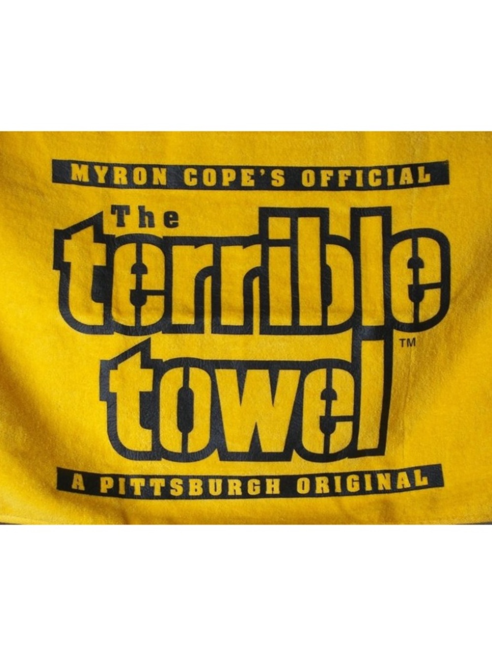 Myron Cope's Official Pittsburgh Steelers Terrible Towel